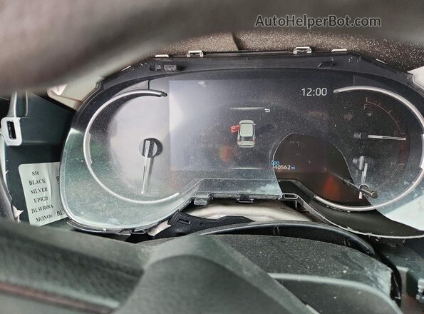 2T3F1RFV0RC418289 2024 TOYOTA RAV4 Charcoal Вид щитка приладів