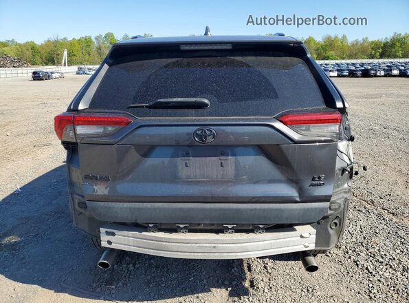 2T3F1RFV1KC048802 2019 TOYOTA RAV4 Gray Rear view