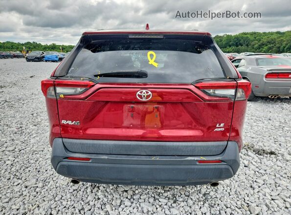 2T3F1RFV1LC108207 2020 TOYOTA RAV4 Red Вид ззаду