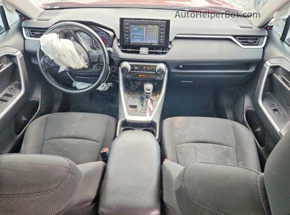 2T3F1RFV1LC108207 2020 TOYOTA RAV4 Red Вид панелі приладів