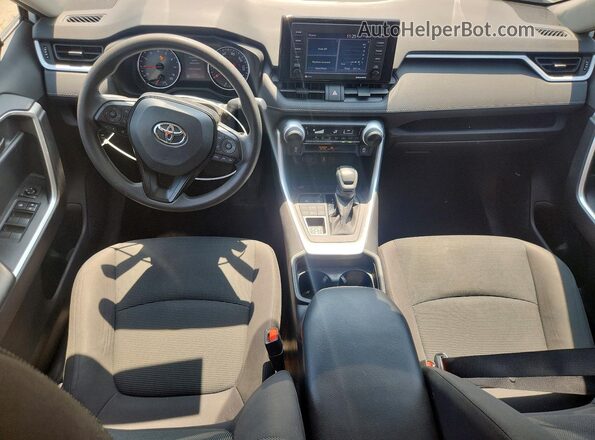 2T3F1RFV1LW103085 2020 TOYOTA RAV4 White Dashboard view