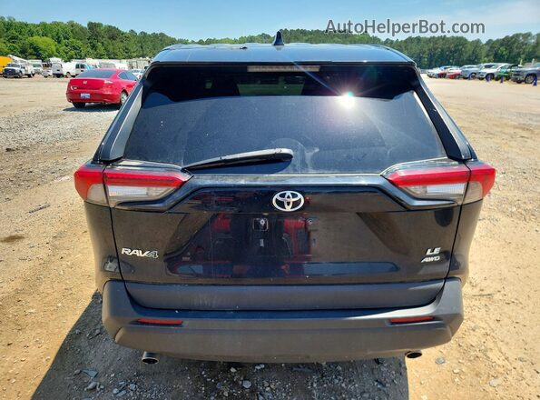 2T3F1RFV1MC234441 2021 TOYOTA RAV4 Black Rear view