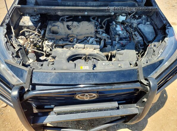 2T3F1RFV1MC234441 2021 TOYOTA RAV4 Black Engine compartment view