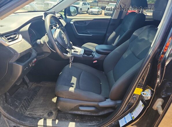 2T3F1RFV1MC234441 2021 TOYOTA RAV4 Black Front interior view