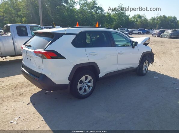 2T3F1RFV1MC236139 2021 TOYOTA RAV4 White Задня права чверть