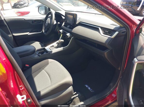 2T3F1RFV1MW225169 2021 TOYOTA RAV4 Maroon Front interior view