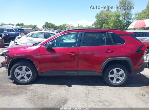 2T3F1RFV1MW225169 2021 TOYOTA RAV4 Maroon 