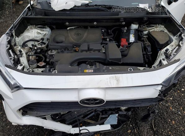 2T3F1RFV1PC326203 2023 TOYOTA RAV4 White Widok wnętrza z tyłu