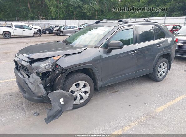 2T3F1RFV2KW036253 2019 TOYOTA RAV4 Gray Առջևի ձախ երեք քառորդ տեսարան
