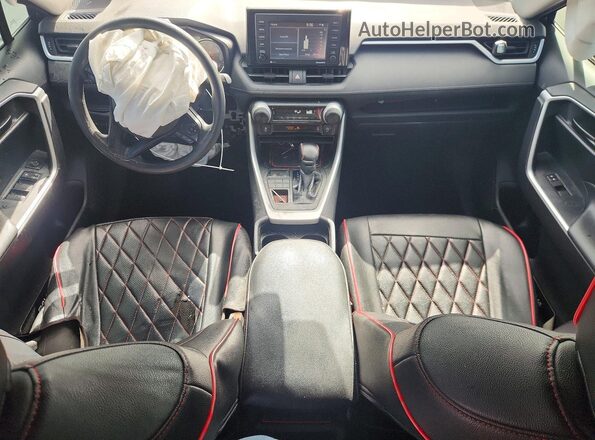 2T3F1RFV2LC099498 2020 TOYOTA RAV4 Gray Вид панелі приладів