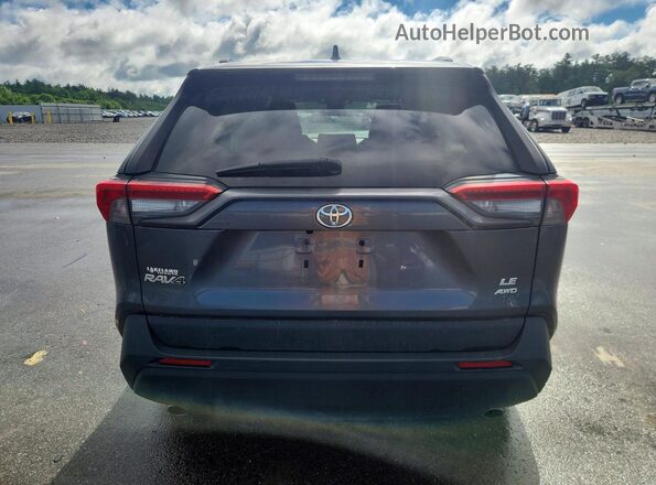 2T3F1RFV2LC099498 2020 TOYOTA RAV4 Gray Вид ззаду