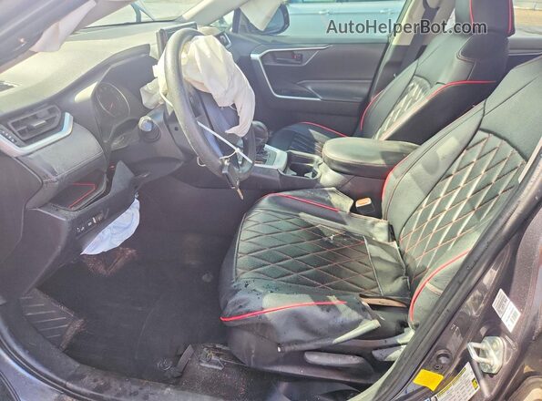 2T3F1RFV2LC099498 2020 TOYOTA RAV4 Gray Вид салону спереду