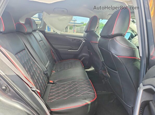 2T3F1RFV2LC099498 2020 TOYOTA RAV4 Gray Вид задніх сидінь