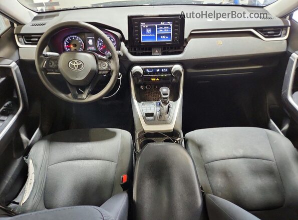 2T3F1RFV2LW092159 2020 TOYOTA RAV4 Белый Вид панели приборов