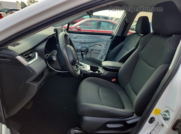2T3F1RFV2MC155425 2021 TOYOTA RAV4 White Widok wnętrza z przodu