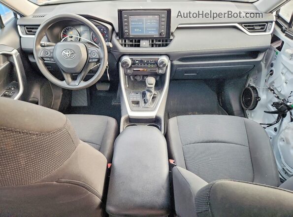 2T3F1RFV2MC155425 2021 TOYOTA RAV4 White Widok deski rozdzielczej