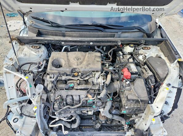 2T3F1RFV2MC155425 2021 TOYOTA RAV4 White Widok wnętrza z tyłu