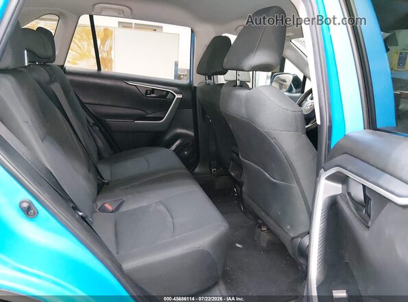 2T3F1RFV2MW221552 2021 TOYOTA RAV4 Blue Vista de la etiqueta del VIN