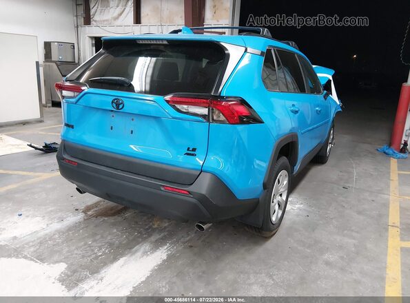 2T3F1RFV2MW221552 2021 TOYOTA RAV4 Blue Trasero derecho