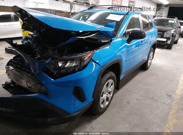 2T3F1RFV2MW221552 2021 TOYOTA RAV4 Blue Vista tres cuartos delantera izquierda