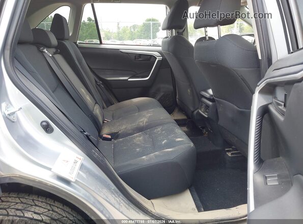2T3F1RFV2NC272486 2022 TOYOTA RAV4 Silver VIN კოდის სტიკერის ხედი