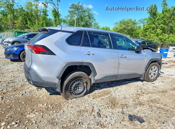 2T3F1RFV2NC294875 2022 TOYOTA RAV4 Silver უკანა მარჯვენა