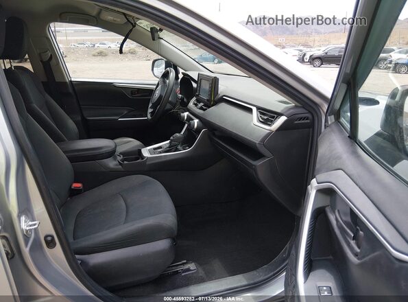 2T3F1RFV3LC083276 2020 TOYOTA RAV4 Silver Front interior view