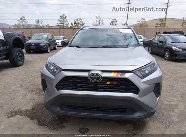 2T3F1RFV3LC083276 2020 TOYOTA RAV4 Silver Instrument cluster view