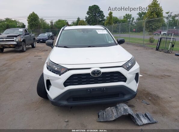 2T3F1RFV3LW092686 2020 TOYOTA RAV4 White ხელსაწყოთა პანელის ხედი
