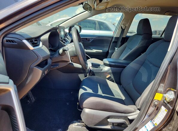 2T3F1RFV3MC255078 2021 TOYOTA RAV4 Gray Front interior view
