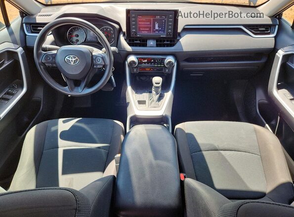 2T3F1RFV3MC255078 2021 TOYOTA RAV4 Gray Dashboard view