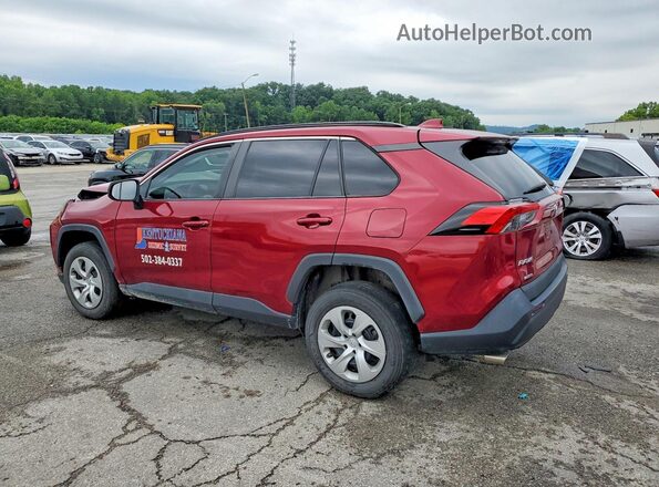 2T3F1RFV3MW183507 2021 TOYOTA RAV4 Red Հետևի ձախ