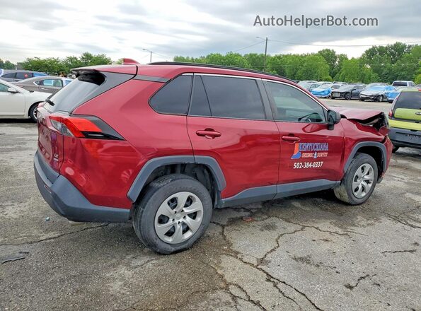 2T3F1RFV3MW183507 2021 TOYOTA RAV4 Red Հետևի աջ