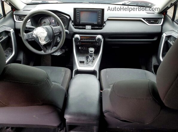 2T3F1RFV3MW183507 2021 TOYOTA RAV4 Red Առջևի վահանակի տեսք