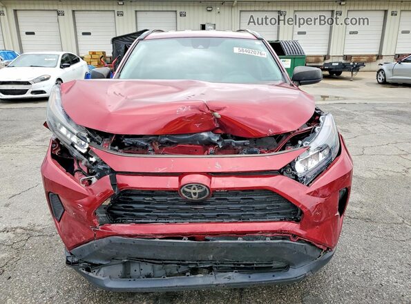2T3F1RFV3MW183507 2021 TOYOTA RAV4 Red Դիմացի տեսք
