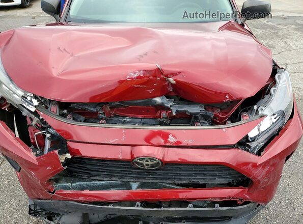 2T3F1RFV3MW183507 2021 TOYOTA RAV4 Red Շարժիչի բաժամունքի տեսք