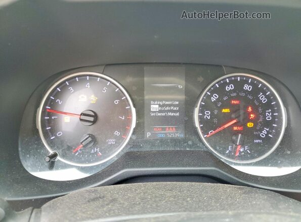 2T3F1RFV3MW183507 2021 TOYOTA RAV4 Red Սարքավորումների վահանակի տեսք