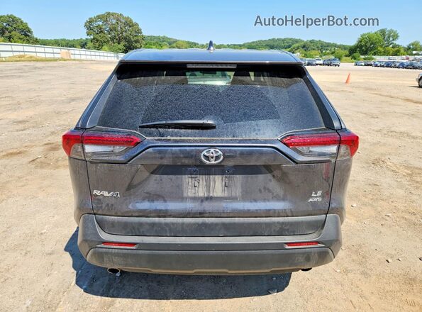 2T3F1RFV3NC265322 2022 TOYOTA RAV4 Gray Вид ззаду