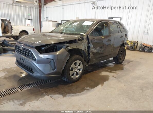 2T3F1RFV3NW287822 2022 TOYOTA RAV4 Gray Vista tres cuartos delantera izquierda