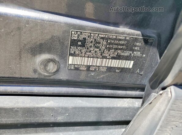 2T3F1RFV3PC327028 2023 TOYOTA RAV4 Gray Engine compartment view