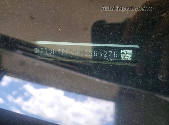 2T3F1RFV3PC365276 2023 TOYOTA RAV4 Silver სალონის 360-გრადუსიანი ხედი