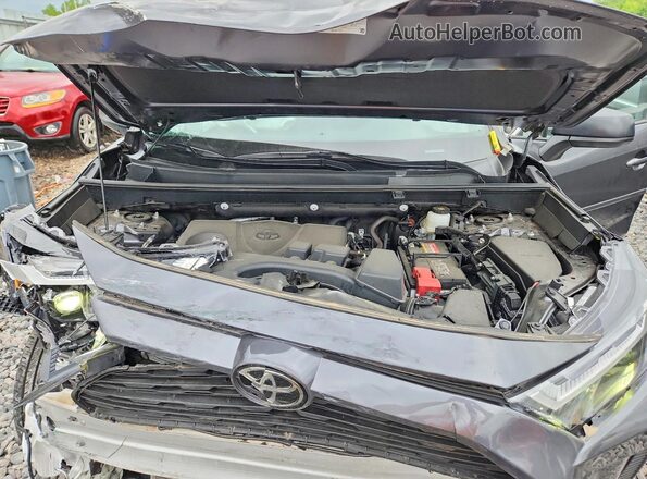 2T3F1RFV3SC499813 2025 TOYOTA RAV4 Gray Vista del compartimento del motor