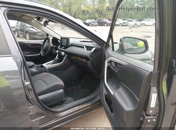 2T3F1RFV4KW015761 2019 TOYOTA RAV4 Gray Front interior view