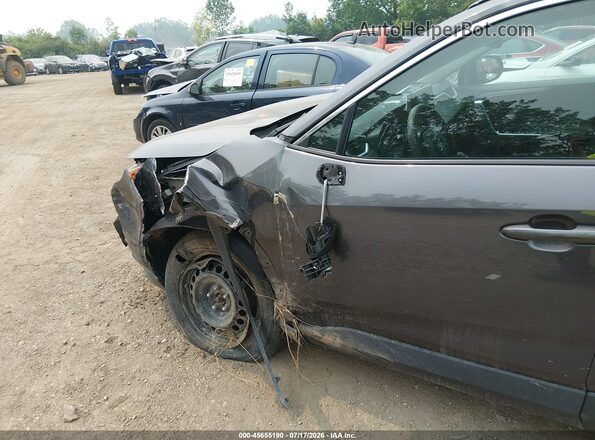 2T3F1RFV4KW015761 2019 TOYOTA RAV4 Gray Front view