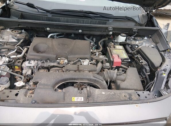2T3F1RFV4KW015761 2019 TOYOTA RAV4 Gray Rear view