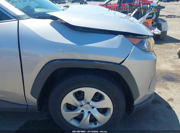 2T3F1RFV4LC084470 2020 TOYOTA RAV4 Silver Front view