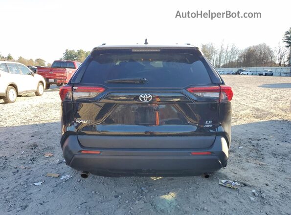 2T3F1RFV4LW090381 2020 TOYOTA RAV4 Black Вид ззаду