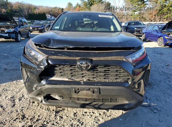 2T3F1RFV4LW090381 2020 TOYOTA RAV4 Black Вид спереду