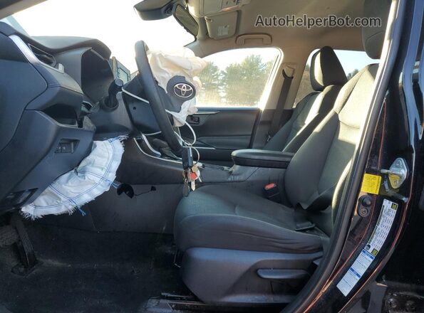 2T3F1RFV4LW090381 2020 TOYOTA RAV4 Black Вид салону спереду