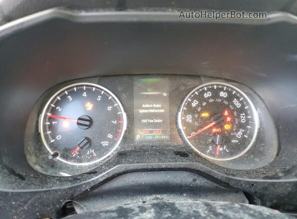 2T3F1RFV4LW090381 2020 TOYOTA RAV4 Black Вид щитка приладів